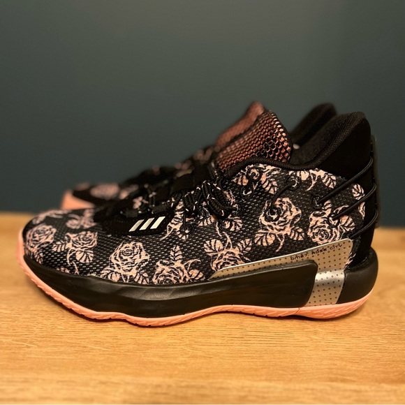 Adidas Dame 7 “Rose City” - GS Size 4.5 - (FZ5453) - Picture 2 of 6